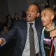 Illustration for article titled Will Smith embraces his cheesy dad side by dropping in on his kids Coachella set